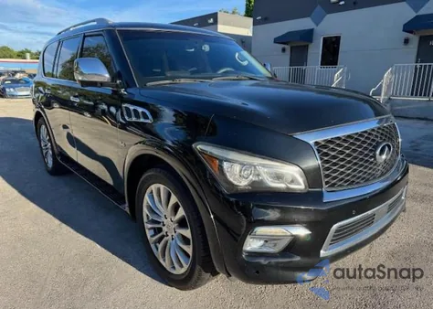 2016 Infiniti Qx80 z USA, uszkodzony, nr VIN JN8AZ2NEXG9125723